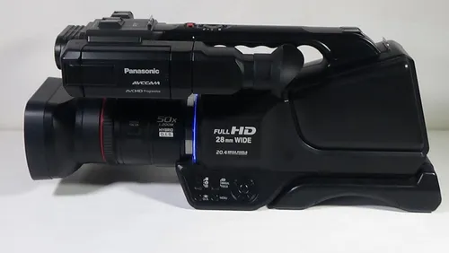 Filmadora Panasonic Ag-ac8 Full Hd Live Transmissão Vivo Boa - Imagem 3
