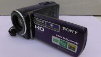 Filmadora Sony hdr-cx115 compacta e com foco automático de alta velocidade, boa e barata hdmi
