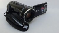 Filmadora sony cx200 e Câmera de filmagem uma oportunidade única para gravação de vídeos culinários