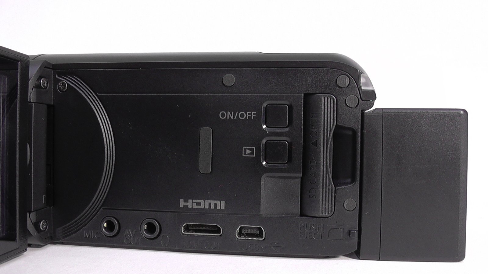 filmadora canon hf-r800 com recurso de slow & quick motion para alterar a velocidade. - Imagem 2