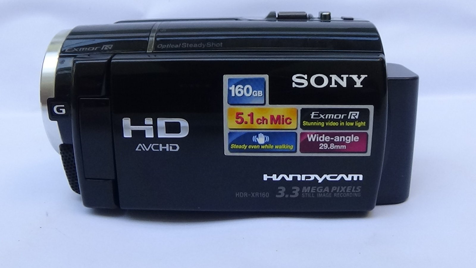 filmadora sony hdr-xr160 full hd qualidade superior para vídeos impecáveis. descontos especiais - Imagem 5