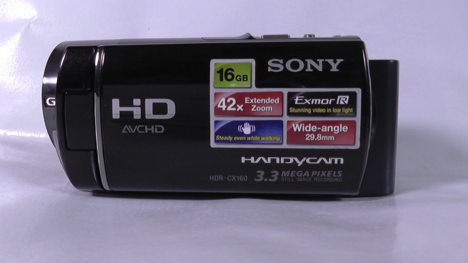 filmadora sony hdr-cx160 inovação e design para suas capturas. registre com qualidade - Imagem 2