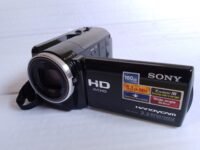 Filmadora sony hdr-xr160 para vlog Compacta e potente de mão para gravar seu dia a dia