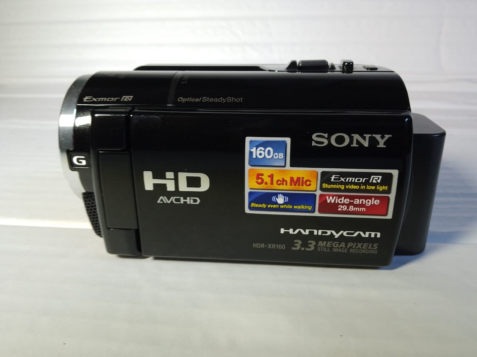 Filmadora sony hdr-xr160 para vlog Compacta e potente de mão para gravar seu dia a dia - Imagem 8