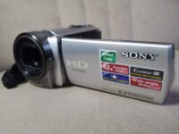 Filmadora sony hdr-cx130 Para Gravações de Longa Duração com Bateria e Armazenamento