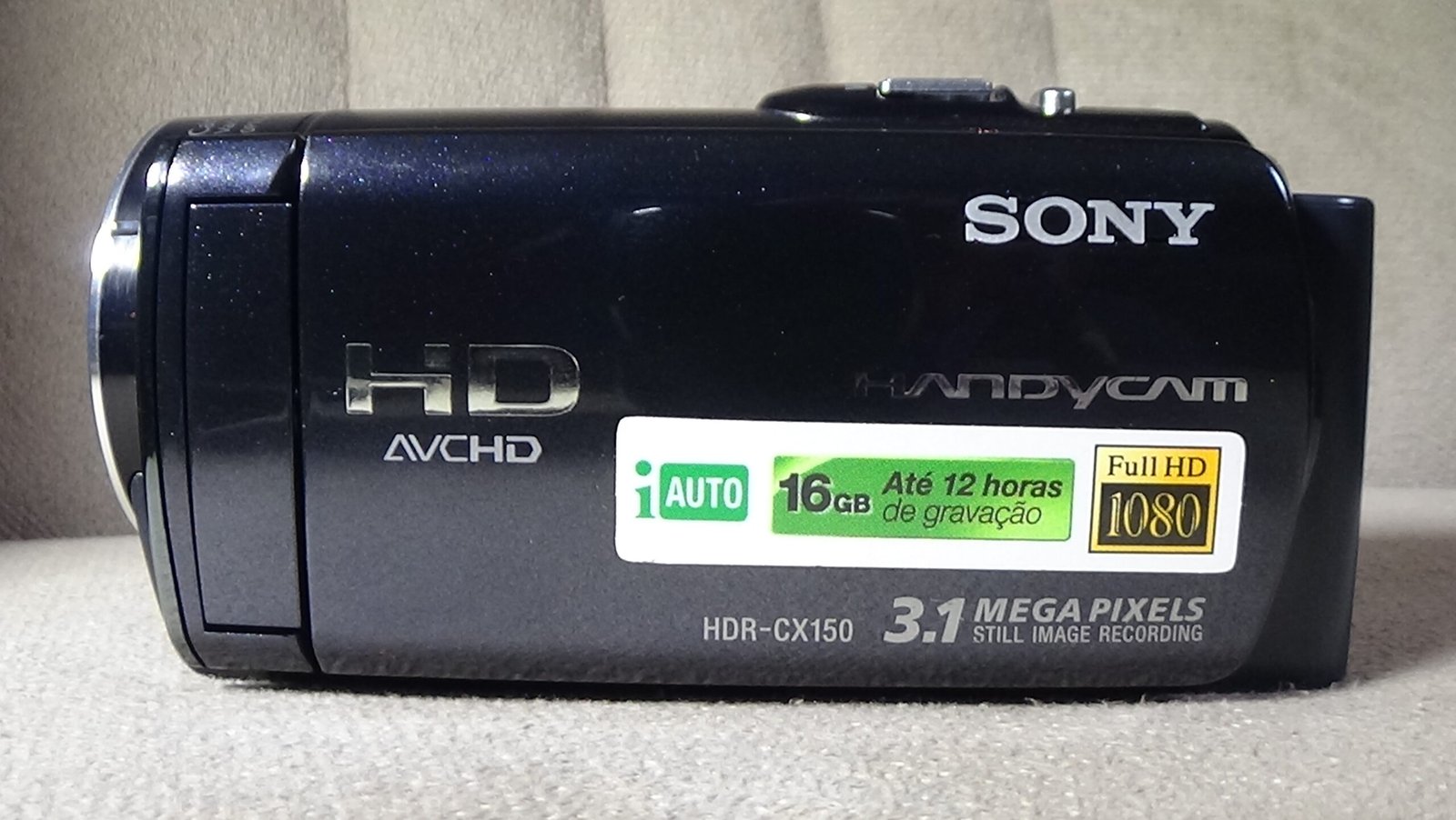 filmadora sony hdr-cx150 oferece imagens em alta resolução para quem busca qualidade em vídeo - Imagem 2
