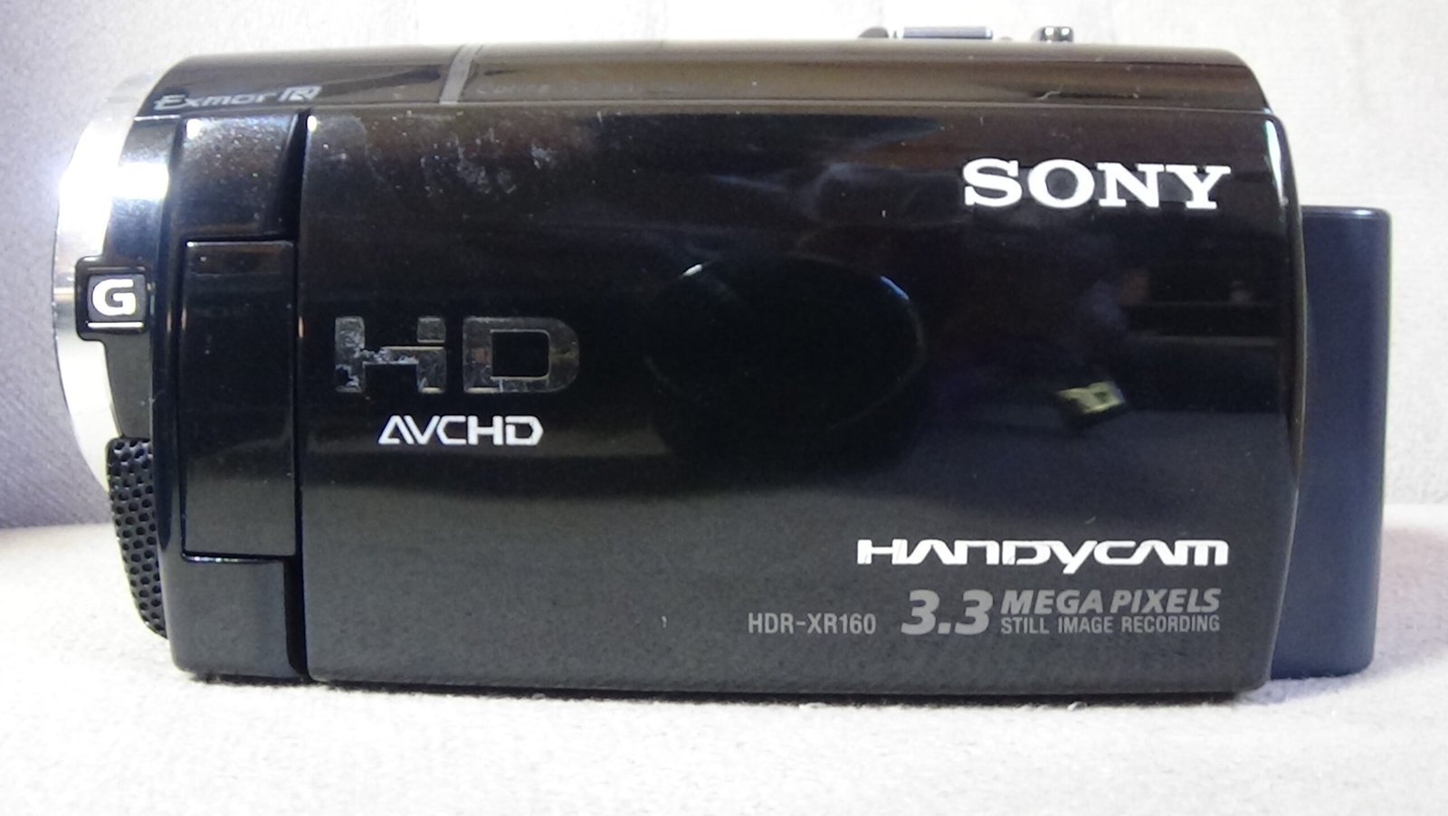 Filmadora sony hdr-xr160 com entrada de Microfone Externo - Imagem 2