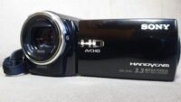 Filmadora sony hdr-xr160 com entrada de Microfone Externo