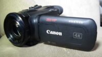 filmadora canon hf-g50 4k grava cenas com ótima estabilização para os seus vídeos